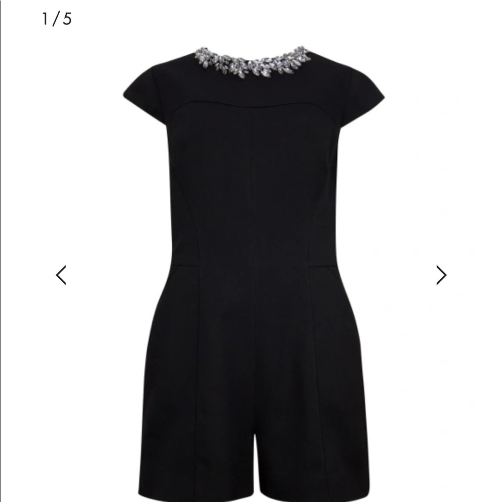 Ted Baker size 1 black romper